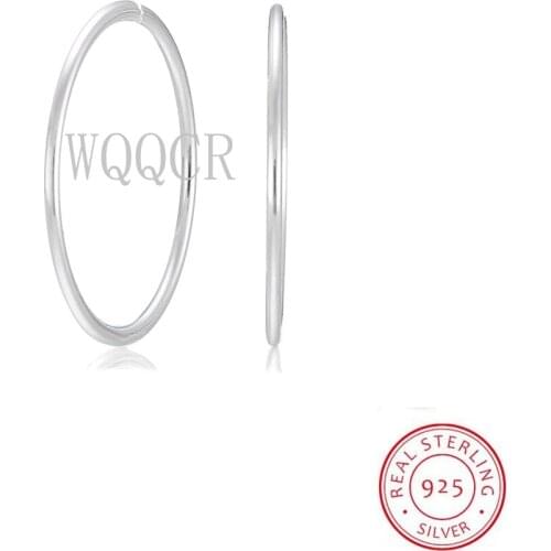 20Pcs/Box 1.1CM 925 Silver Smooth Surface Rings For Men And Women Body Piercing Jewelry Nose Rings Lip Rings Earrings