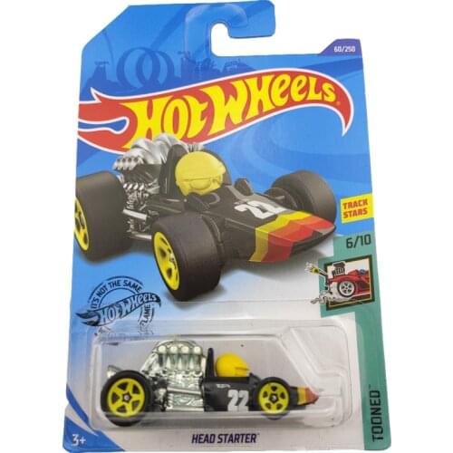 2020-60 Hot Wheels 1:64 Car HEAD STARTER Metal Diecast Model Car Kids Toys Gift