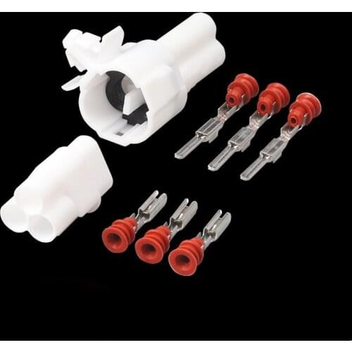 10pcs/lot 3 Pin MT Sealed Style 2.2 Series Car lights plugs Automotive Connector DJ7031F-2-11/21