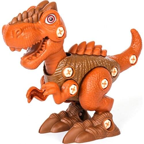 Children Dinosaur Nut Assembly Disassembly with Electric Drill Educational Toy
