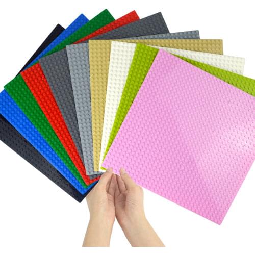 Classic Base Plates 32*32 32*16 Dots Assembly Bricks Baseplate City Street Road Plate Compatible All Brands Building Blocks