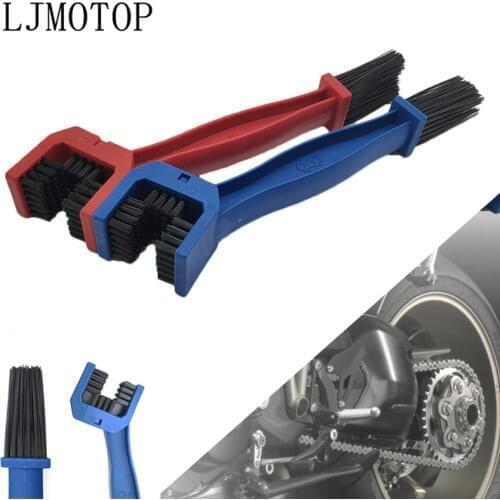 Quality Motorcycle Chain Maintenance Cleaning Brush Brake Remover For Kawasaki ZX636R NINJA 400R GTR1400 ZX14R Z1000SX H2R Z400