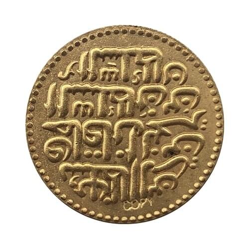 24K gold-plated 1603 - Ahmed I Egypt COINS COPY 21MM