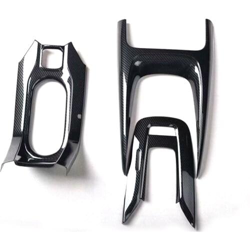 New Car Styling For Toyota Corolla 2019-2021 Gear Shift Panel Decoration Cover Stickers ABS Car Molding 3pcs/set