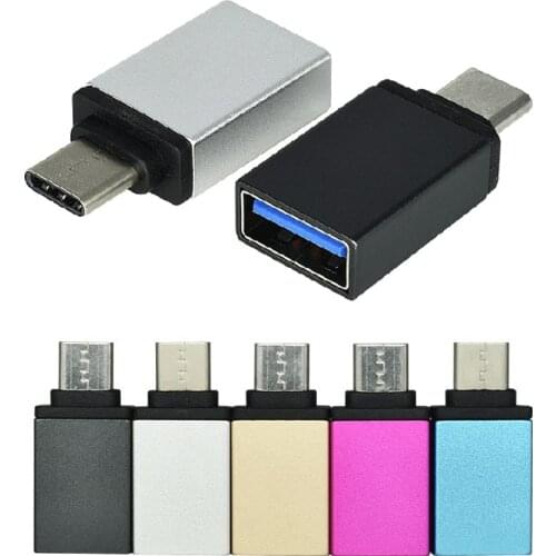 New OTG Type-C/USB OTG Adapter USB Type C for Xiaomi Huawei Samsung S9 Typec Adaptador USB Tipo C Type-c To USB 3.0 OTG Adapter