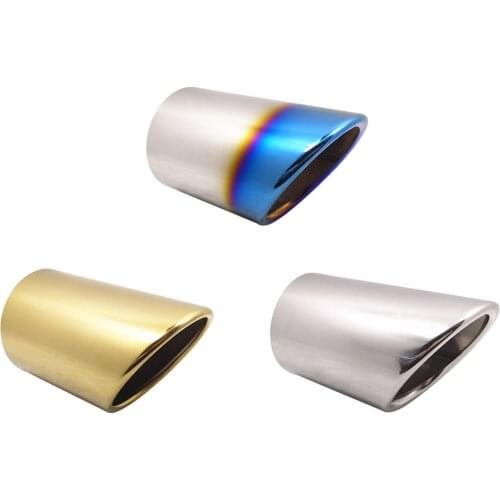 Durable Stainless Steel Car Exhaust Muffler Pipe For Chevrolet Malibu Automobile Rear Tail Throat Fashion Styling Decoration