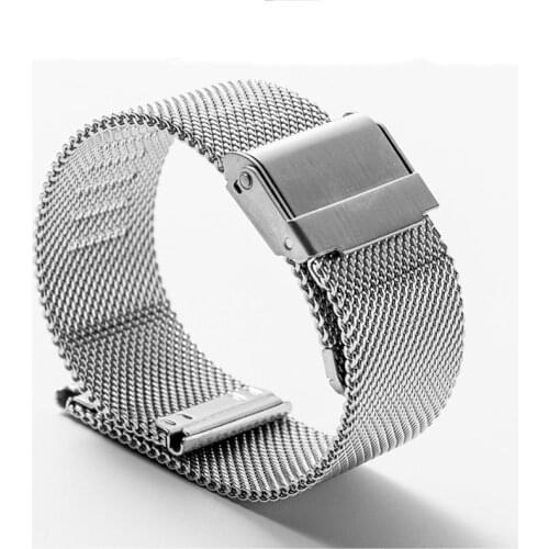 For Huawei GT/GT2 Watch Band 46mm/42mm Milanese Stainless Steel B5 B3 Band Bracelet Universal 16/18/20/22 mm Replacement Strap