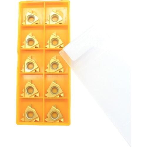 10PCS MMT 16ER AG60 UE6020 VP15TF External Turning Tools 16IR AG60Carbide insert Lathe cutter Tool Tokarnyy turning insert