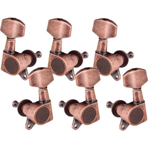 Tooyful Machine Heads Tuning Peg Tuners Key 3R3L for Folk Acoustic Electric Guitar