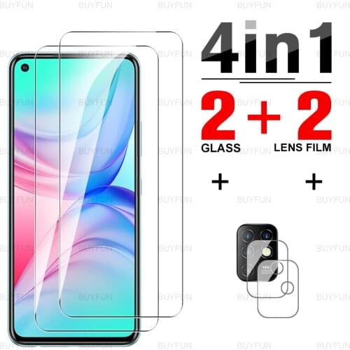 Screen Protector For Infinix Hot 10 9 8 10play 9play 9pro full cover tempered glass for Infinix note 8 note7 camera safety film