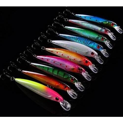 11CM/13.5g Sinking Wobblers Fishing Lures Jointed Crankbait Swimbait 8 Segment Hard Artificial Bait For Fishing Tackle Lure