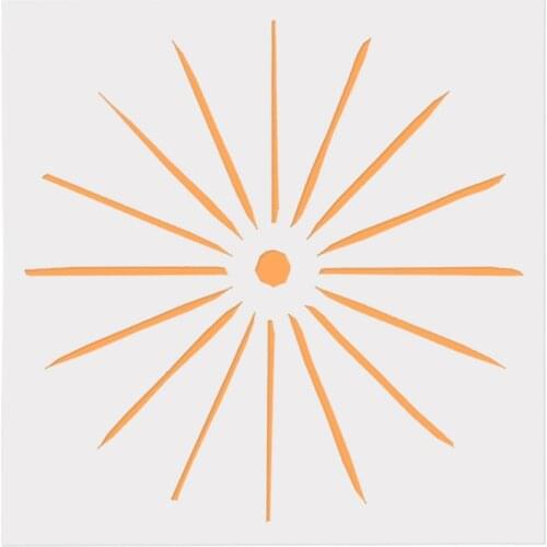 13*13 Creative Layering Stencils for Diy scrapbook/photo album Decorative Embossing coloring,painting stencil,home decor