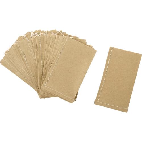 50 Flower Plants Seed Grow Bags Vintage Kraft Paper Hybrid Corn Pollen Organizer Pouch Reusable Storage Packets Gardening Tools