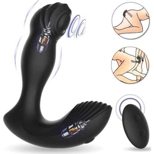 Wireless Remote Dildo Vibrators Prostate Massager Butt Plug Male Masturbator For Men Women Anal Plug Adults Sex Toys For Couple