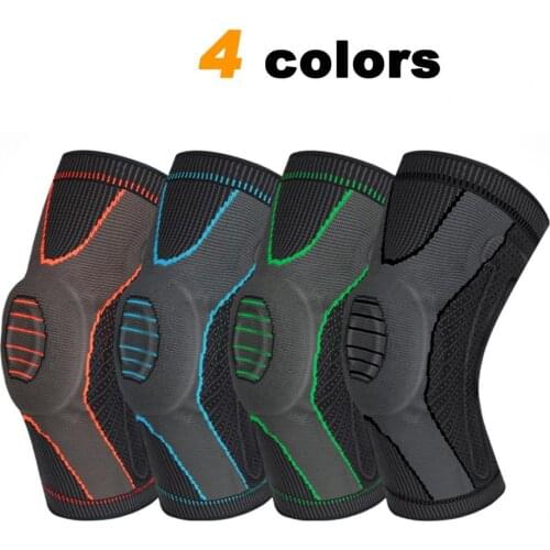 Quick Drying 1Pc Fashion Knee Wraps Patella Stabilizer Nylon Knee Patella Pad High Elastic for Sporting