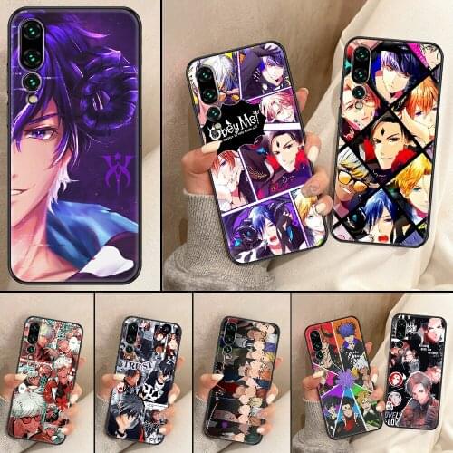 Anime Obey Me Mammon Phone Case For Huawei P Mate P10 P20 P30 P40 10 20 Smart Z Pro Lite black soft coque trend waterproof