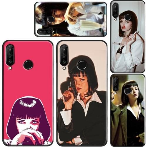 Pulp Fiction Case For Huawei Nova 5T P Smart 2019 2021 P30 P40 Pro P20 Lite Honor 20 Pro 10i 8X 9X Cover