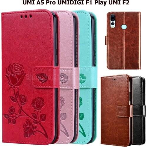 For UMIDIGI A5 Pro Case Capas For UMIDIGI F1 Play UMIDIGI F2 Case UMI A5 Pro F1 Play Flip F2 Cover Coque Funda PU Leather Wallet