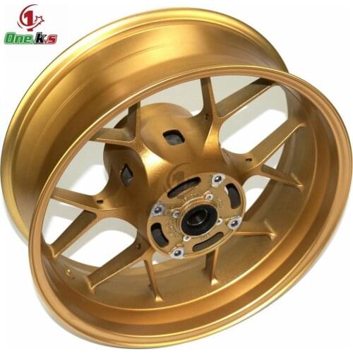 Motorcycle wheel Aluminium plastic Hub Tire Wheel Rims For HONDA CBR1000RR 2008 2009 2010 2011 2012 2013 2014 2015 2016 2017