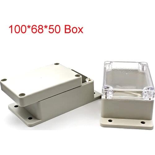 Waterproof Plastic Enclosure Box Electronic Ip67 Project Instrument Case Electrical Project Box ABS Outdoor Junction Box Housing