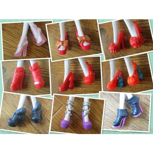 Beautiful shoes of Monster high school Shoes Doll Shoes many kinds gift for girl