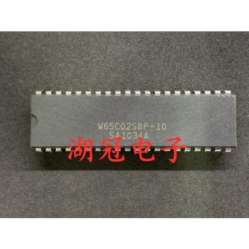 10pcs/lots W65C02S8P-10 W65C02S8P W65C02 DIP-40 IC microcontroller chip In stock