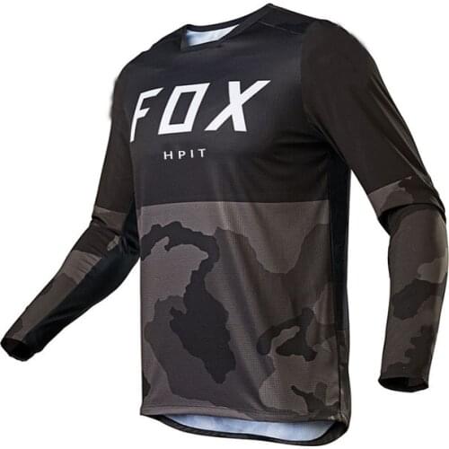 2021 mens downhill jersey hpit fox mountain bike mtb shirts offroad dh motorcycle motocross sportwear bicycle racing cycling