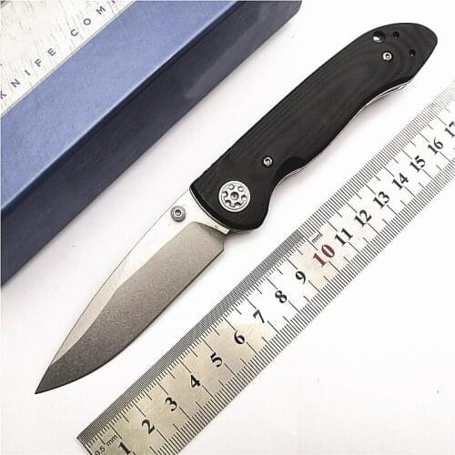 Newest JULI Quality BM968 D2 Folding Knife G10 Handle Popular Outdoor Camping Hunting Pocket EDC Knife Tool