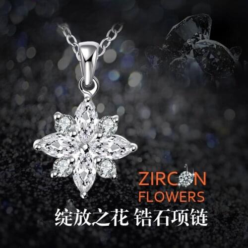 Factory Price Silver Plated Necklace For Women Necklace for Men Engagement Jewelry Jewellery Supplier