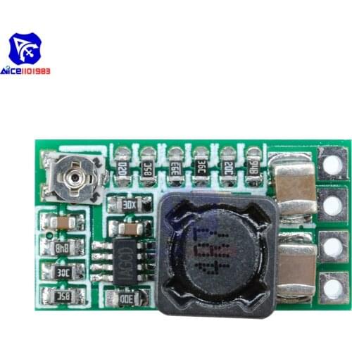 2PCS Mini DC-DC 12-24V To 5V 3A Step Down Power Supply Module Voltage Buck Adjustable Converter 1.8V 2.5V 3.3V 5V 9V 12V