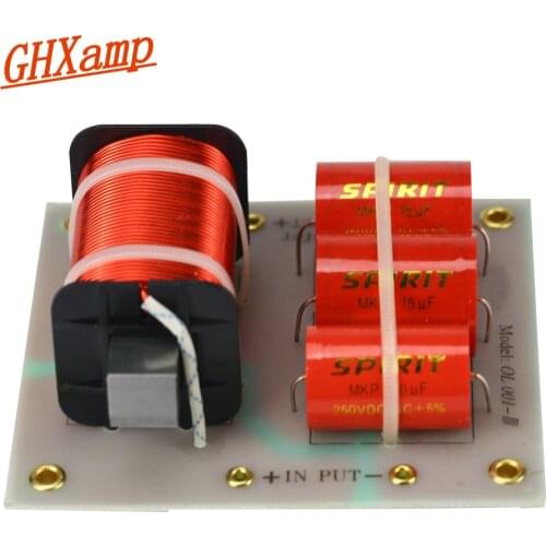 GHXAMP 300W Subwoofer Speakers Crossover Home Use Car Divider 250Hz For Car Audio Speakers 10-18 Inch Stage Speakers 1PC