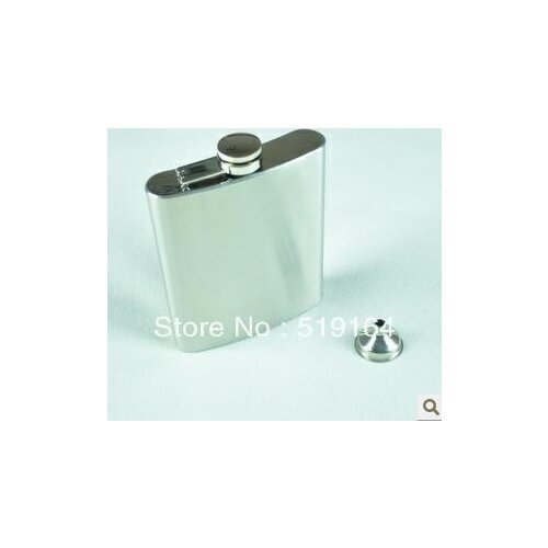 Outdoor Portable 18OZ Liquor Stainless Steel Hip Flask Wine Pot Flagon with Funnel