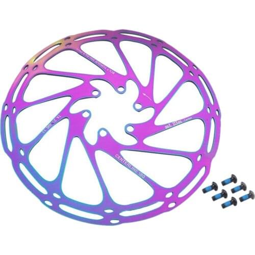 Bike Disc Brake Rotor Mountain Road Bicycle Hydraulic Brakes Disc Rotors with Mounting Bolt Screw