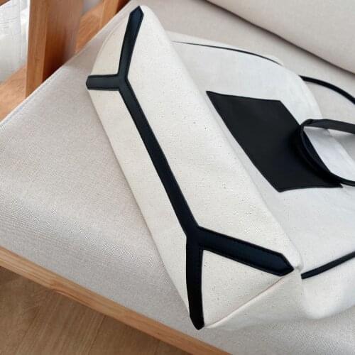 Large-capacity One-shoulder Canvas Bag Casual Fashion Womens Canvas Bag for Travel