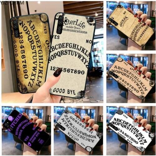 YJZFDYRM The Ouija Board In My Story Soft Phone Case Cover for Huawei P40 P30 P20 lite Pro Mate 30 20 Pro P Smart 2019 prime