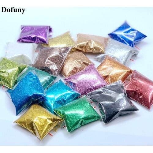 140g/bag Mixed 14 colors Nail Glitter Dust Powder Flash Cosmetic material Acrylic Powder for DIY Nail Art Glitter Decoration