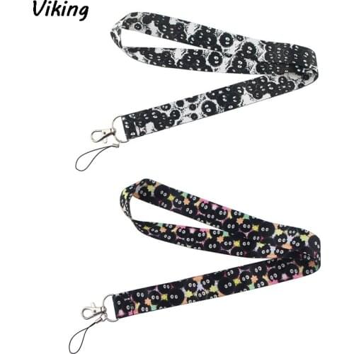20pcs/lot G1781 Cartoon Lanyard keychains Badge ID Lanyards Mobile Phone Rope key Lanyard Neck Straps Accessories
