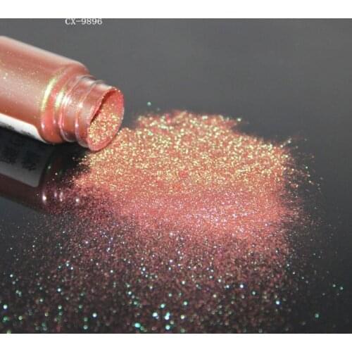 9Pcs Chameleons Pigment Pearlescent Epoxy Resin Glitter Magic Discolored Powder