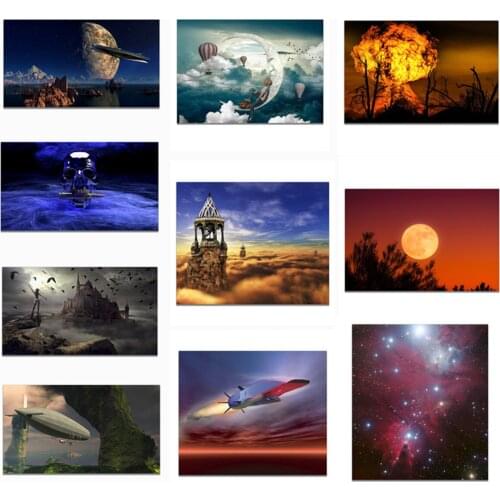 CUMINI Wall Paintings Landscapes