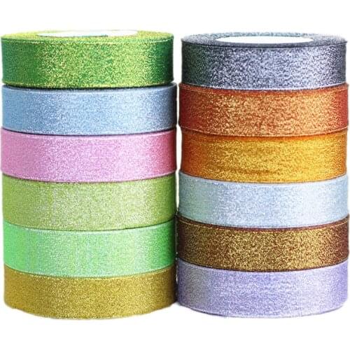 25 yards/lot) (20/25/40mm) colorful ribbon Christmas packaging high-grade quality squares ribbons