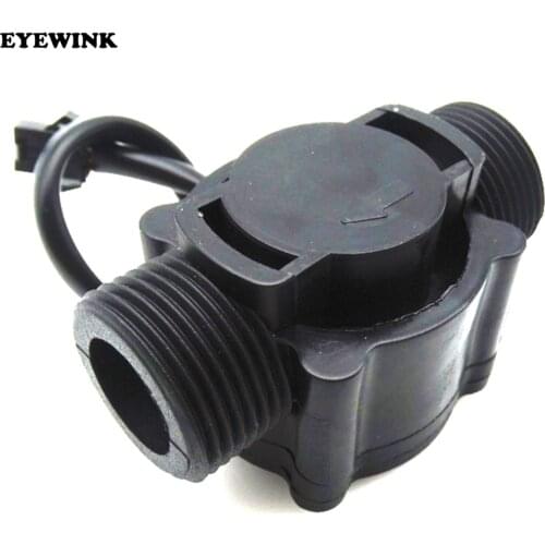 1PCS Water flow sensor flowmeter Hall flow sensor Water control 1-30L/min 2.0MPa YF-S201