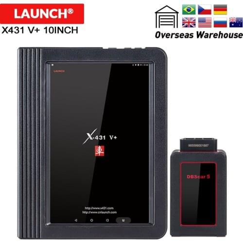 2019 Launch X431 V+ Full System Free Update Support Bluetooth/Wifi Based Android System OBD2 Diagnostic tool DHL Free Shipping