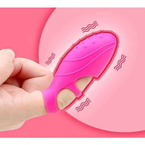 Erotic Finger Vibrator G Spot Stimulator Clitoris Dancing Finger Sex Toys For Woman Products Adult Lesbian Woman Finger Vibrator