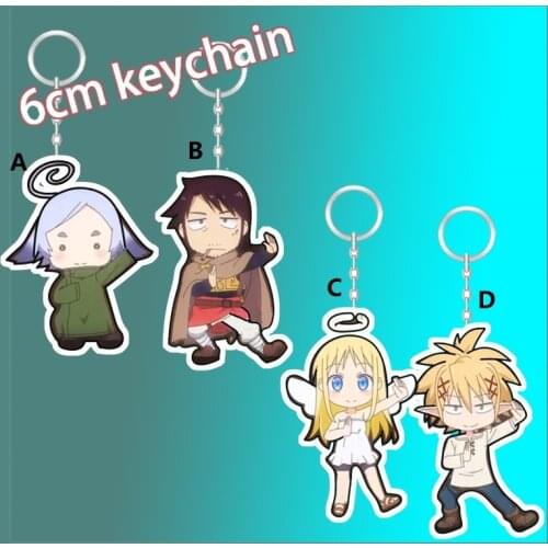 Interspecies Ishuzoku Reviewers Crimvael otaku Acrylic Keychain Strap Figure 6cm