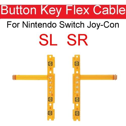 L/R SL SR Button Key Flex Cable Replacement Parts For Nintendo Switch Joy-Con left / right Button Switch Flex Ribbon Parts