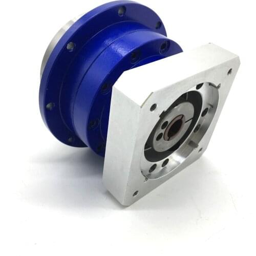 CNC motor 60mm servo reducer speedratio 25:1,5arcmin planetary helical gearbox High torque 40Nm rotary table gearbox