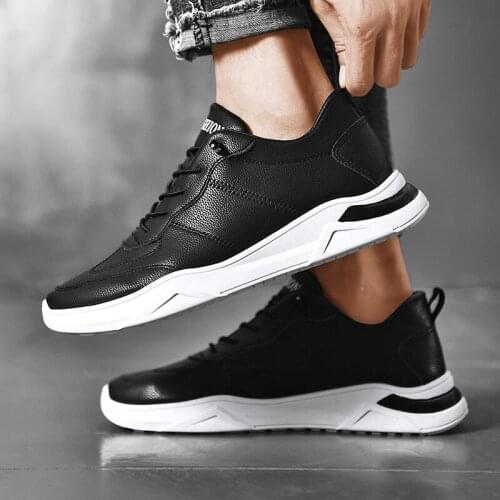 Mens Breathable Shoes Summer Lace-up Casual Shoes for Mens White Sneakers Trend Man Flat Walking Shoes Tenis Feminino NanX292