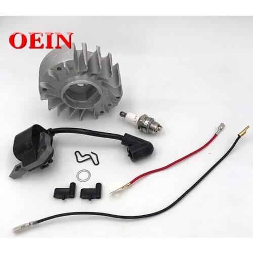Flywheel Ignition Coil Magneto Wire Spark Plug Kit For STIHL MS180 MS170 MS 180 170 017 018 Chainsaw Parts