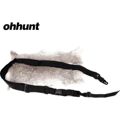 Weapon Nylon Multi-function Adjustable Tactical Rifle Sling Strap Two Point Outdoor Airsoft Hunting Accessories