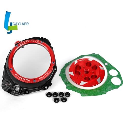 Racing Clear Clutch Case Cover Guard Protector Spring Retainer for Suzuki GSXS1000 GSXS1000F GSXS 1000 1000F 2018-2021